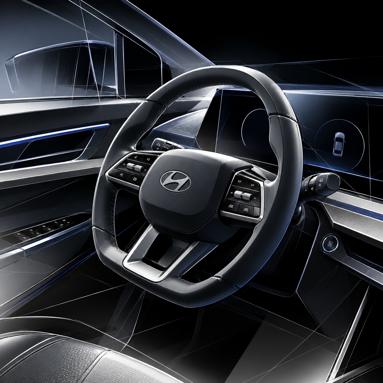 Hyundai BAYON interior view 03